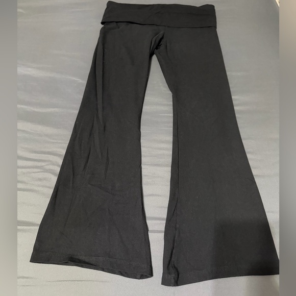 PINK Victoria's Secret Pants - PINK Victoria's Secret Black Flare Pants